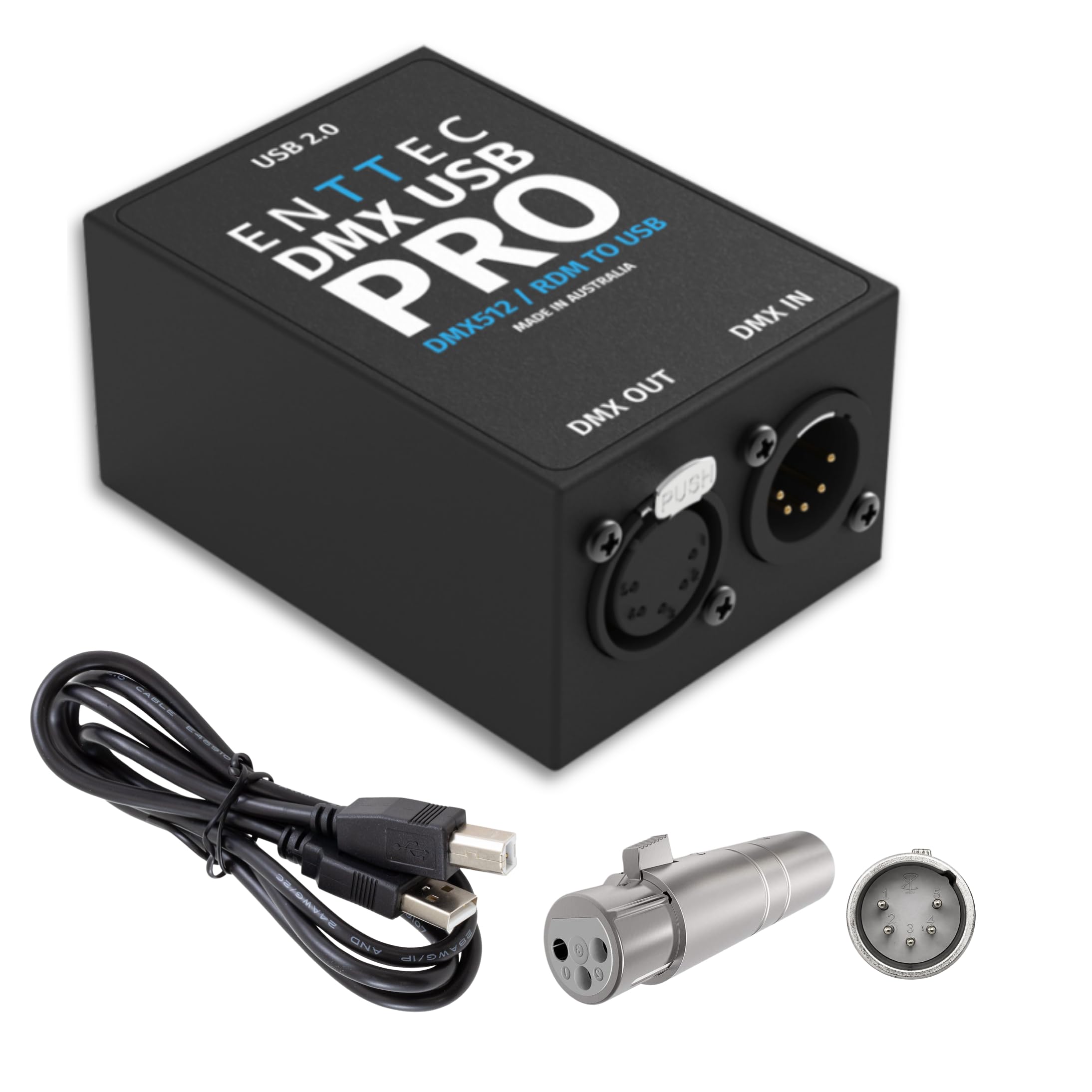 ENTTEC DMX USB PRO (変換ケーブル&ケース付き) Amazon.com: Enttec DMX USB Pro 70304 Lighting Interface & SIRS-E